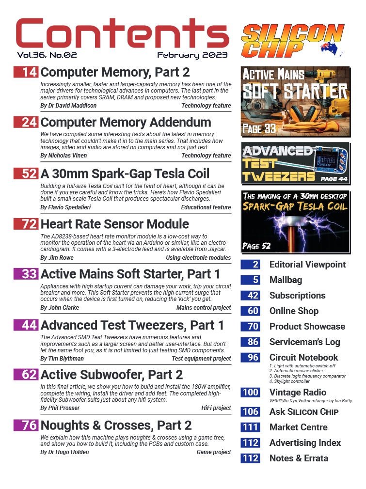Silicon Chip February 2023 Issue